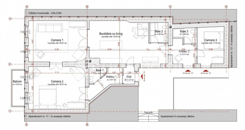 Apartament 4 camere - Ultracentral, Casa mică Banffy