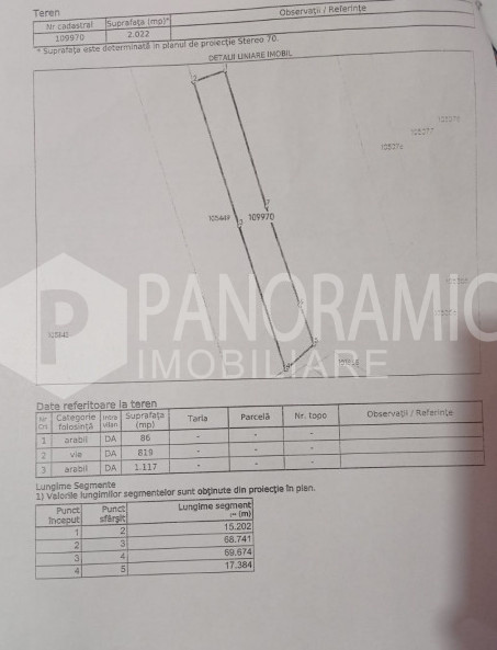 Teren, Viile Satu Mare